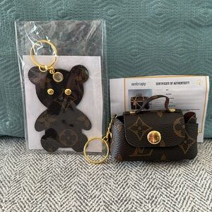 LV Upcycled Mini Bag & Keyring